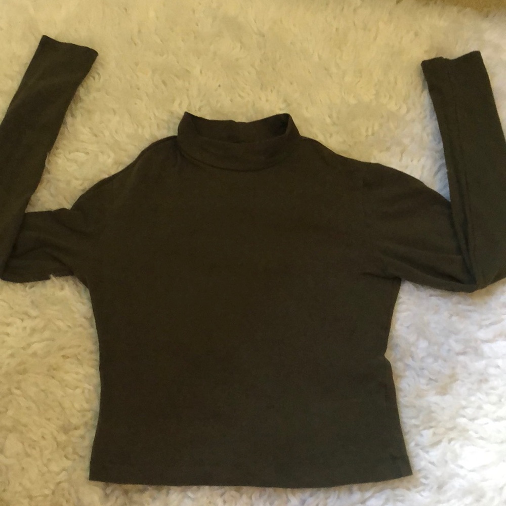 Crop top - turtle neck